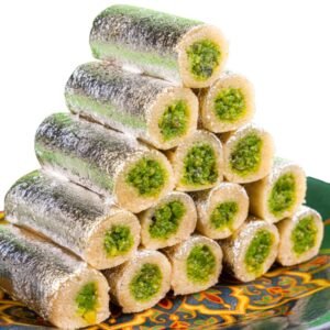 Badam Kesar Roll 175gm – Almond House