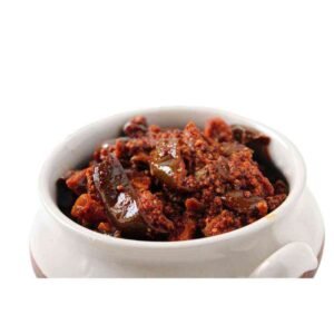 Brinjal Pickle 250gm – Vellanki Foods