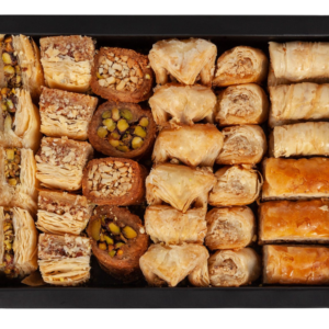 Elegant Gift Assorted Baklava from Almond House with premium flaky pastry and assorted nuts.