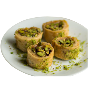 Pistachio Turkish Roll 250gm – Almond House