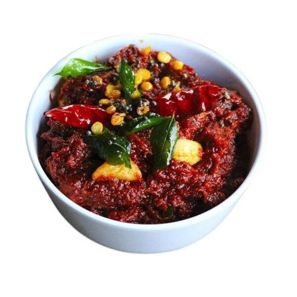Red Chilli Pickle 250gm – Vellanki Foods