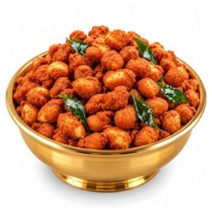Masala Groundnut 250gm – Aswin'sEnjoy the crunchy, savoury taste of Aswin's Sweets Masala Groundnut 250gm, a popular Indian snack featuring groundnuts with a flavourful masala coating. Perfect for tea-time, evening snacking, family gatherings, and sharing with friends, this tasty snack adds a spicy touch to your everyday snack collection. Order online through Fresh Indian Delights, with international delivery available to selected destinations. Sweets